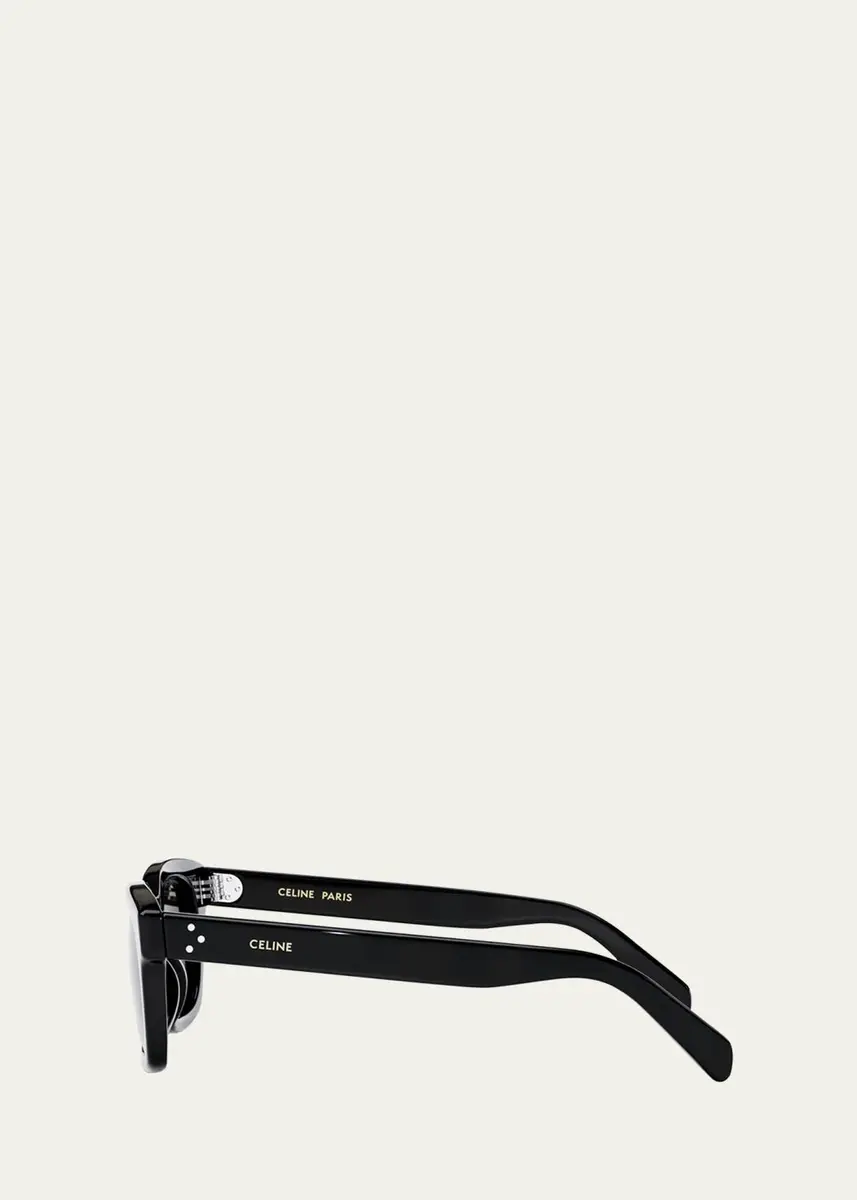 Celine Men's Havana Rectangle Logo Sunglasses | Thumbnail 3 Celine Men's Havana Rectangle Logo Sunglasses | Thumbnail 3
