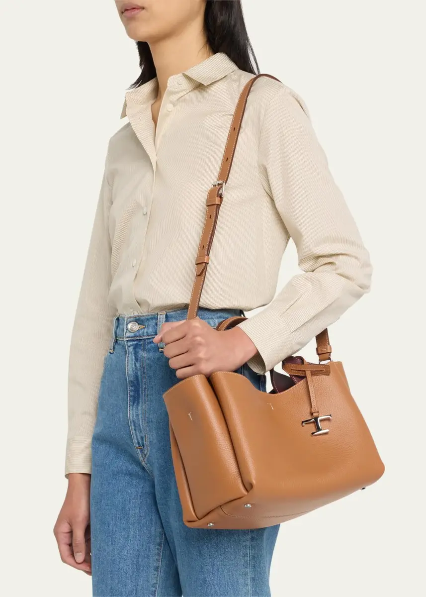 Tod's Mini Leather Tote Bag | Thumbnail 2 Tod's Mini Leather Tote Bag | Thumbnail 2
