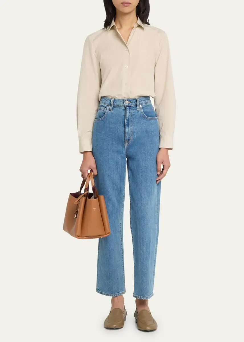 Tod's Mini Leather Tote Bag | Thumbnail 5 Tod's Mini Leather Tote Bag | Thumbnail 5