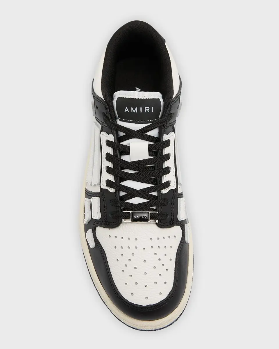 AMIRI Skel Bicolor Leather Low-Top Sneakers | Thumbnail 5 AMIRI Skel Bicolor Leather Low-Top Sneakers | Thumbnail 5