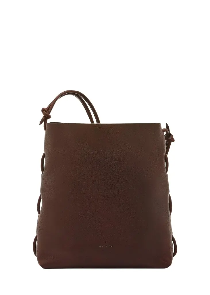 Snodo Knot Leather Shoulder Bag Snodo Knot Leather Shoulder Bag