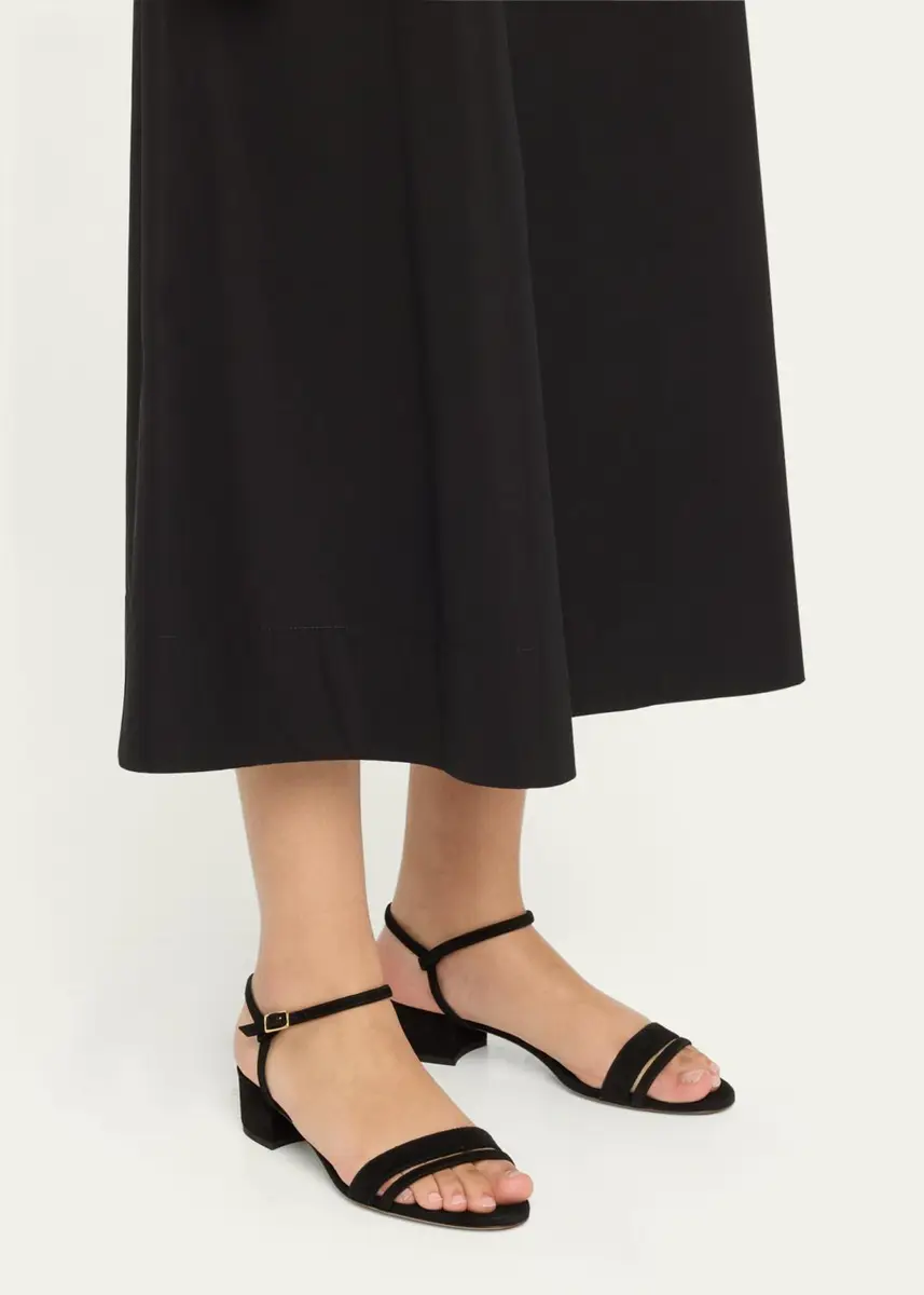 Emme Parsons Simple Metallic Ankle-Strap Sandals | Thumbnail 2 Emme Parsons Simple Metallic Ankle-Strap Sandals | Thumbnail 2