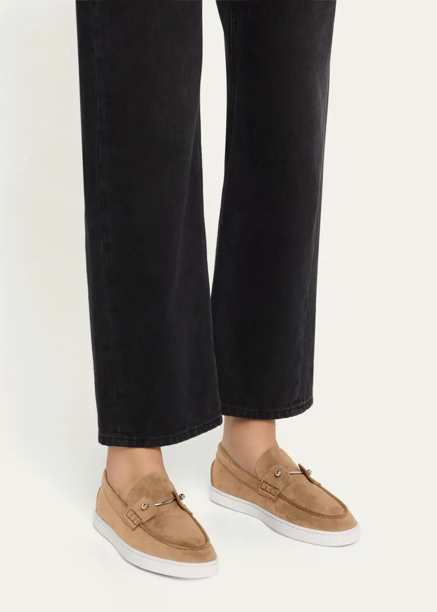 Christian Louboutin Chambeliboat Donna Leather Boat Shoes | Thumbnail 2 Christian Louboutin Chambeliboat Donna Leather Boat Shoes | Thumbnail 2