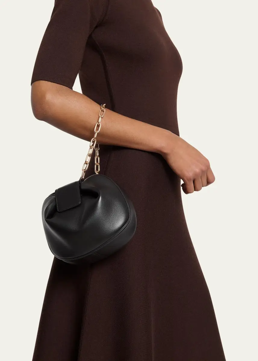 Gabriela Hearst Demi Lamb Leather Clutch Bag | Thumbnail 2 Gabriela Hearst Demi Lamb Leather Clutch Bag | Thumbnail 2