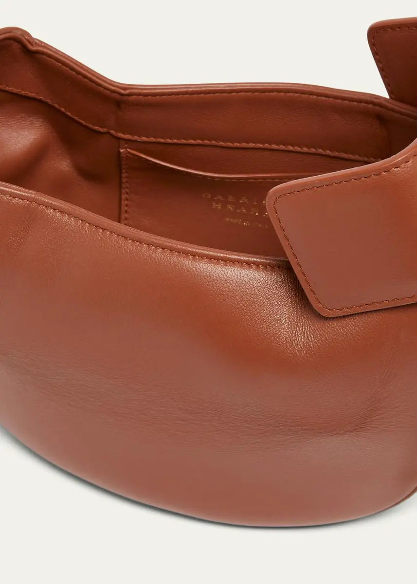 Gabriela Hearst Demi Lamb Leather Clutch Bag | Thumbnail 7 Gabriela Hearst Demi Lamb Leather Clutch Bag | Thumbnail 7