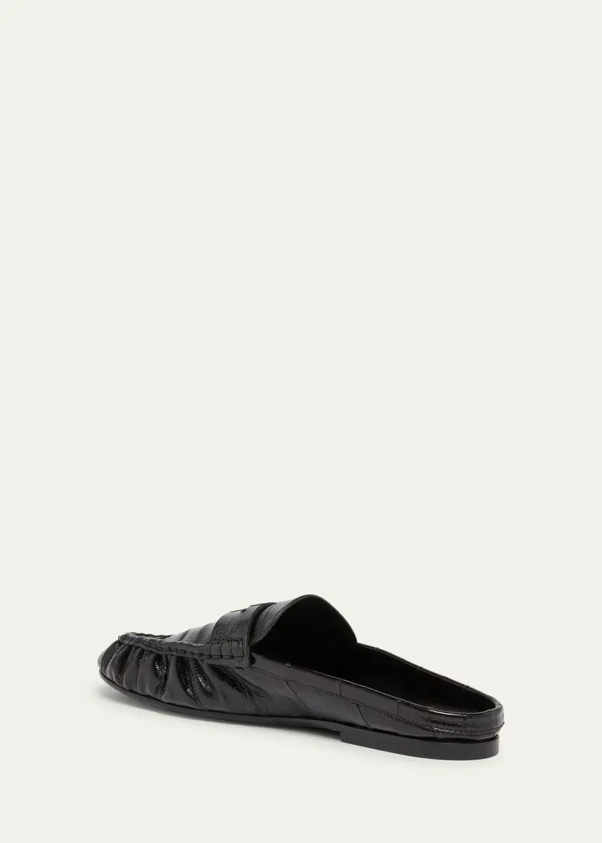 Saint Laurent Le Loafer Embossed Mules | Thumbnail 4 Saint Laurent Le Loafer Embossed Mules | Thumbnail 4