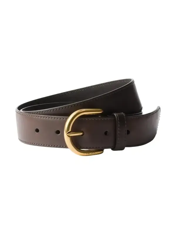Buckle Calf Leather Belt