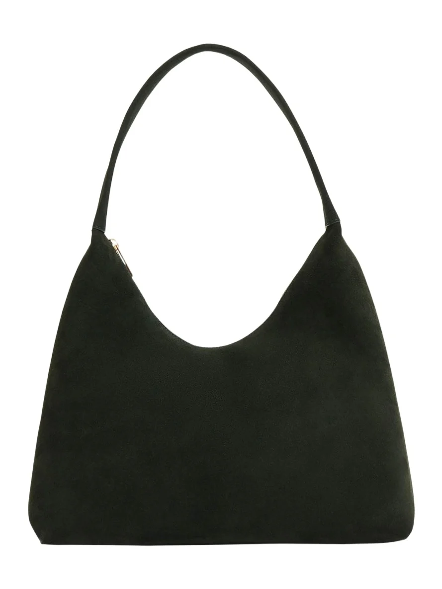 Candy Zip Suede Shoulder Bag Candy Zip Suede Shoulder Bag