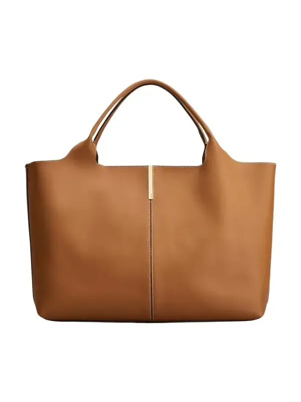Medium Leather Tote Shopping Bag Medium Leather Tote Shopping Bag