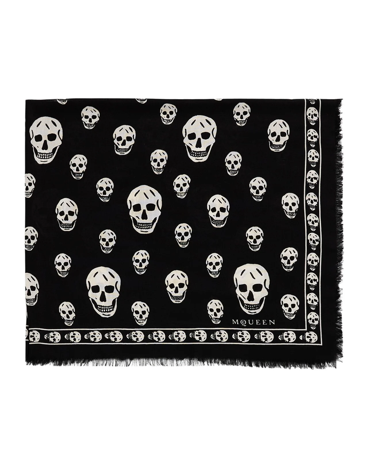 Classic Skull Wool Scarf Classic Skull Wool Scarf