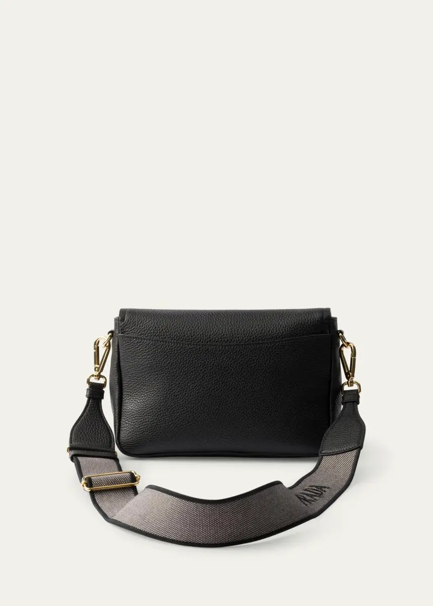 Prada Daino Flap Soft Leather Crossbody Bag | Thumbnail 2 Prada Daino Flap Soft Leather Crossbody Bag | Thumbnail 2