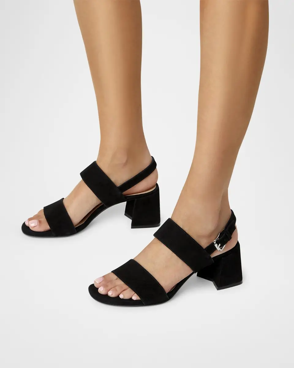La Canadienne Flemming Suede Dual-Strap Slingback Sandals | Thumbnail 2