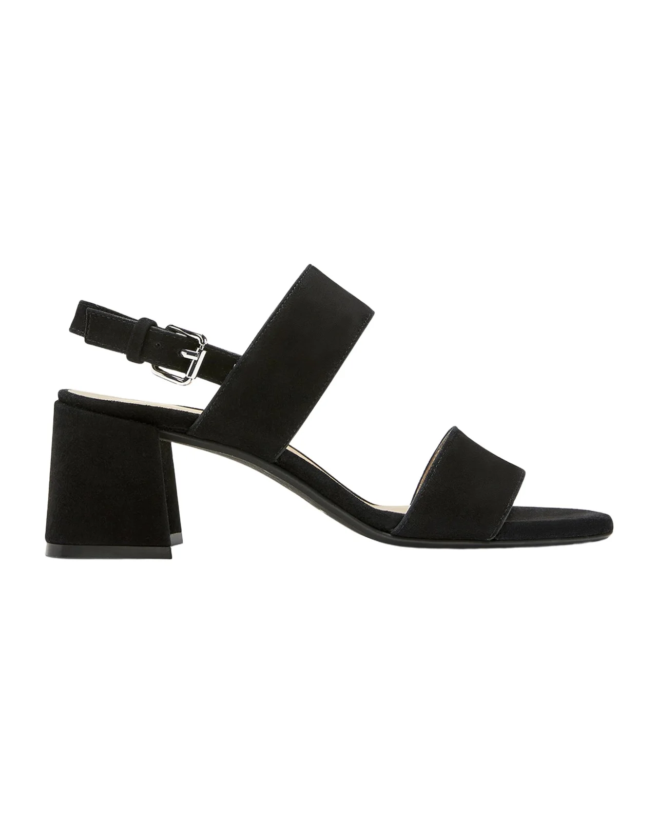 La Canadienne Flemming Suede Dual-Strap Slingback Sandals