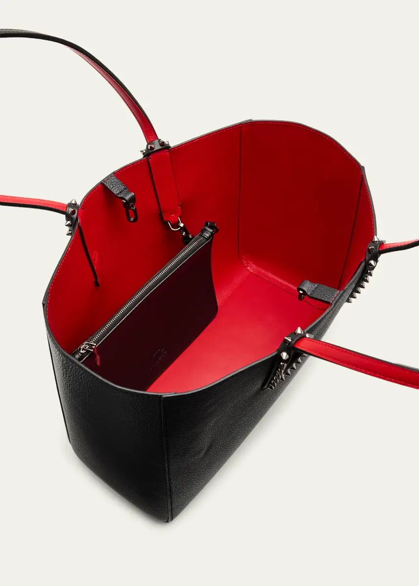 Christian Louboutin Cabata Soft Small Tote Bag in Grained Leather | Thumbnail 4 Christian Louboutin Cabata Soft Small Tote Bag in Grained Leather | Thumbnail 4