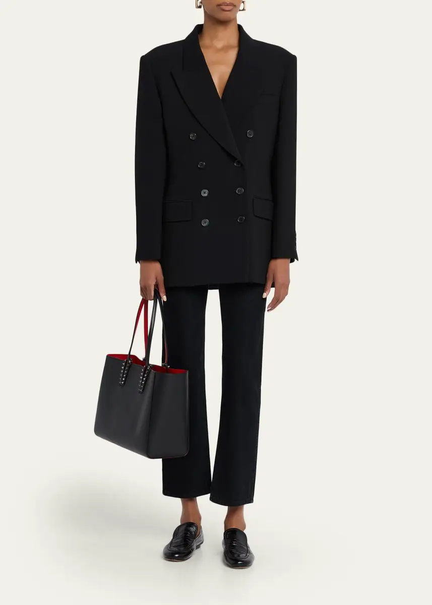 Christian Louboutin Cabata Soft Small Tote Bag in Grained Leather | Thumbnail 5 Christian Louboutin Cabata Soft Small Tote Bag in Grained Leather | Thumbnail 5