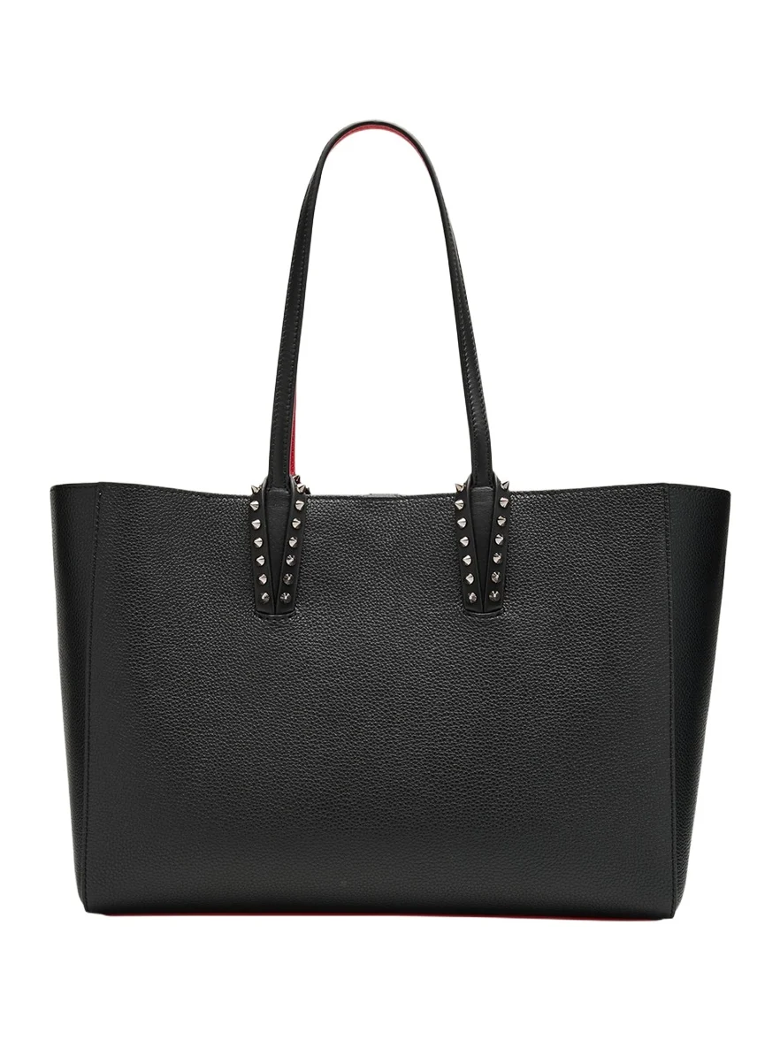 Christian Louboutin Cabata Soft Small Tote Bag in Grained Leather