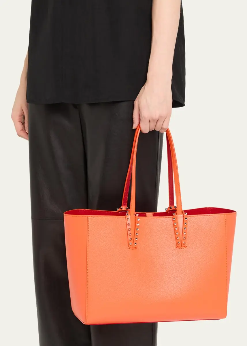 Christian Louboutin Cabata Soft Small Tote Bag in Grained Leather | Thumbnail 6 Christian Louboutin Cabata Soft Small Tote Bag in Grained Leather | Thumbnail 6