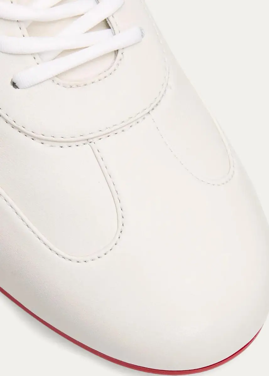 Christian Louboutin Eleonora Flex Leather Low-Top Sneakers | Thumbnail 5 Christian Louboutin Eleonora Flex Leather Low-Top Sneakers | Thumbnail 5