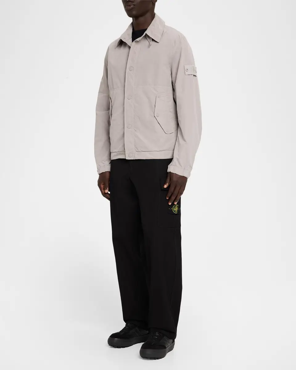 Stone Island Men's Ghost Nylon Field Jacket | Thumbnail 2 Stone Island Men's Ghost Nylon Field Jacket | Thumbnail 2
