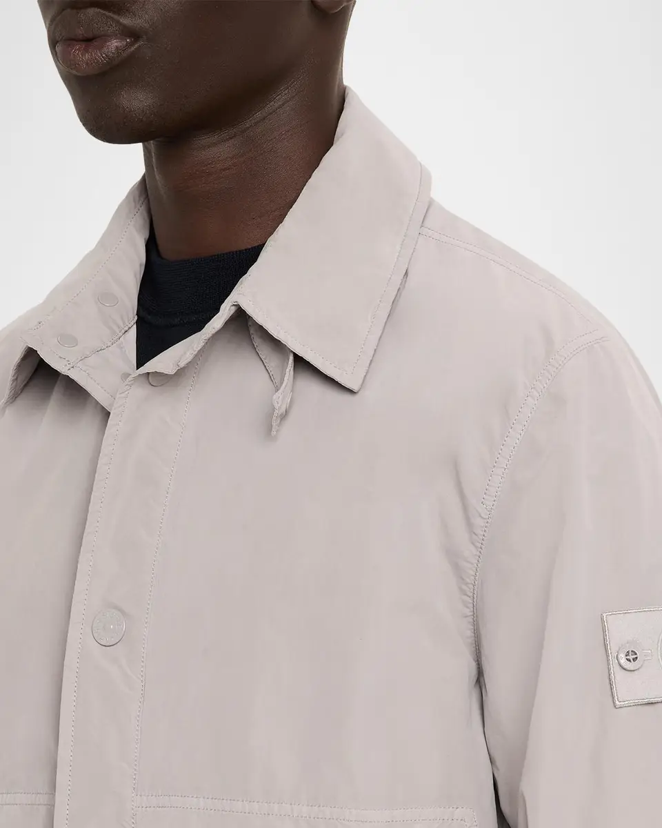 Stone Island Men's Ghost Nylon Field Jacket | Thumbnail 5 Stone Island Men's Ghost Nylon Field Jacket | Thumbnail 5