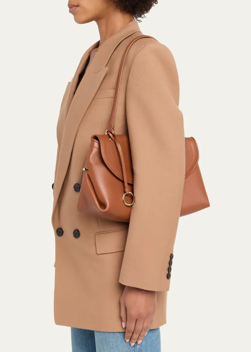 Ferragamo Medium Leather Shoulder Bag | Thumbnail 2 Ferragamo Medium Leather Shoulder Bag | Thumbnail 2