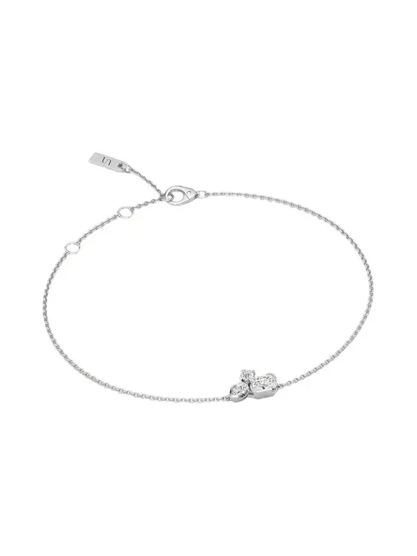 Unsaid Meta Lab-Grown Diamond Cluster Bracelet