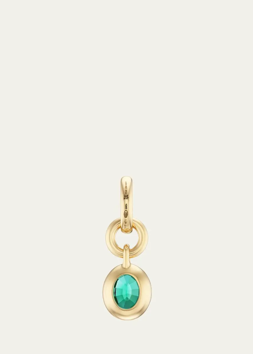 Uniform Object 18K Yellow Gold & Emerald Pendant | Thumbnail 3 Uniform Object 18K Yellow Gold & Emerald Pendant | Thumbnail 3