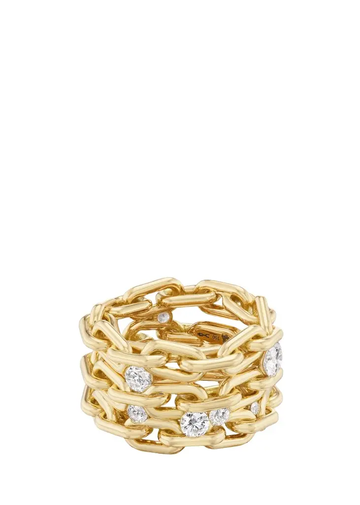 18K Yellow Gold & 1.1 TCW Diamond Ring 18K Yellow Gold & 1.1 TCW Diamond Ring