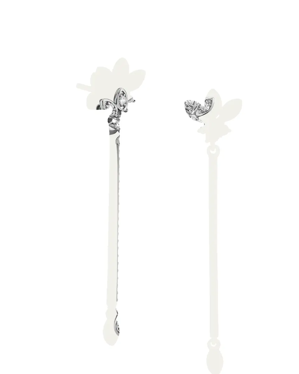 Sydney Evan 14K White Gold & 0.39 TCW Diamond Marquise Drop Earrings | Thumbnail 2