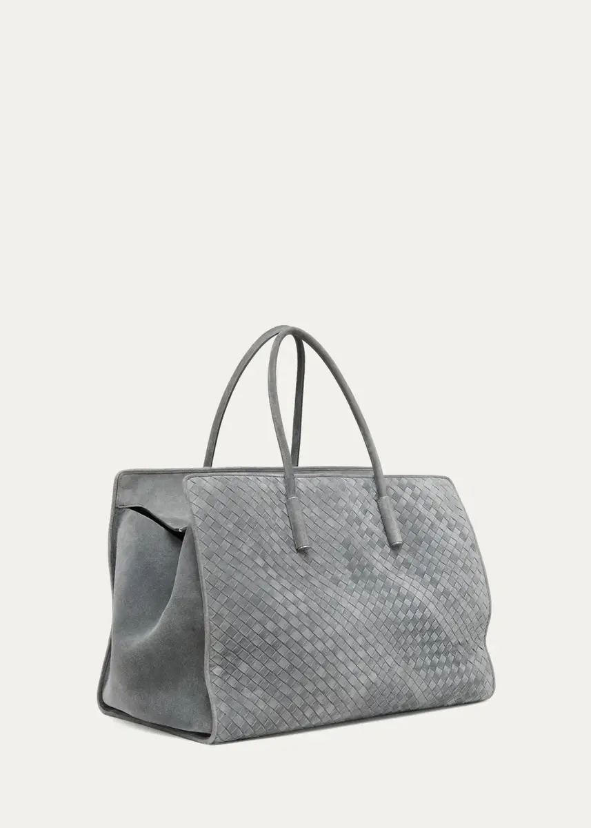 Bottega Veneta Barbara Large Suede Tote Bag | Thumbnail 2 Bottega Veneta Barbara Large Suede Tote Bag | Thumbnail 2