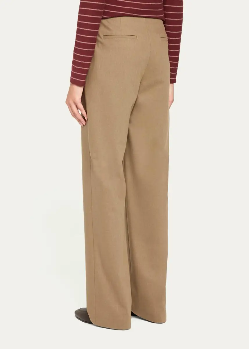 Vince Elsa High-Rise Straight-Leg Trousers | Thumbnail 3 Vince Elsa High-Rise Straight-Leg Trousers | Thumbnail 3