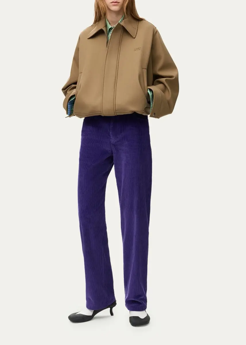 Loewe Cotton Twill Drawstring Balloon Jacket | Thumbnail 2 Loewe Cotton Twill Drawstring Balloon Jacket | Thumbnail 2