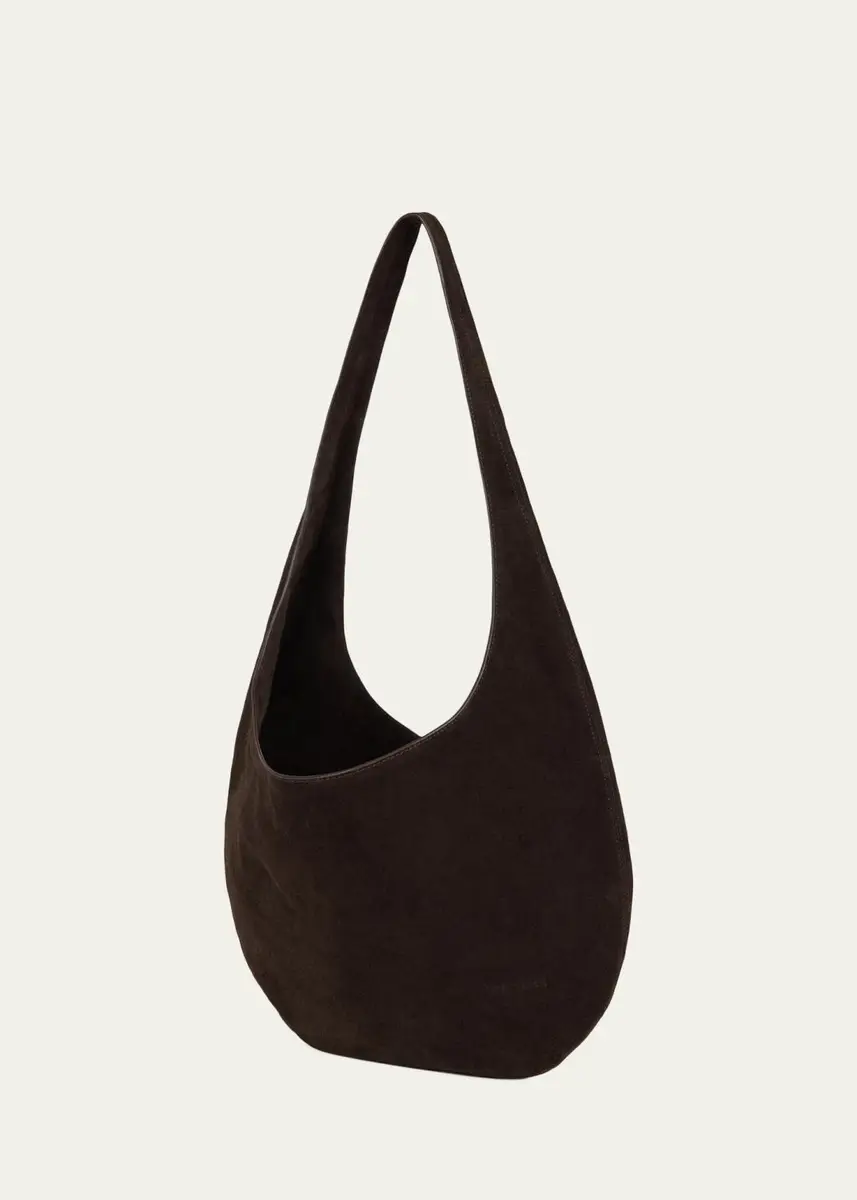 WE-AR4 The H Suede Hobo Bag | Thumbnail 2