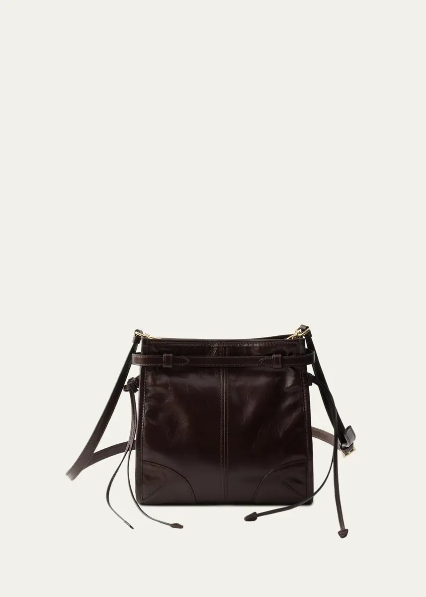 Prada Bonnie Belted Leather Crossbody Bag | Thumbnail 3 Prada Bonnie Belted Leather Crossbody Bag | Thumbnail 3