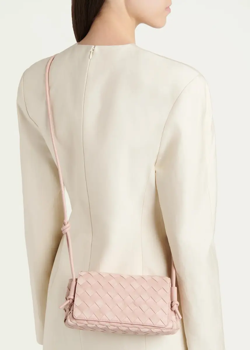 Bottega Veneta Notturno Leather & Suede Shoulder Bag | Thumbnail 2