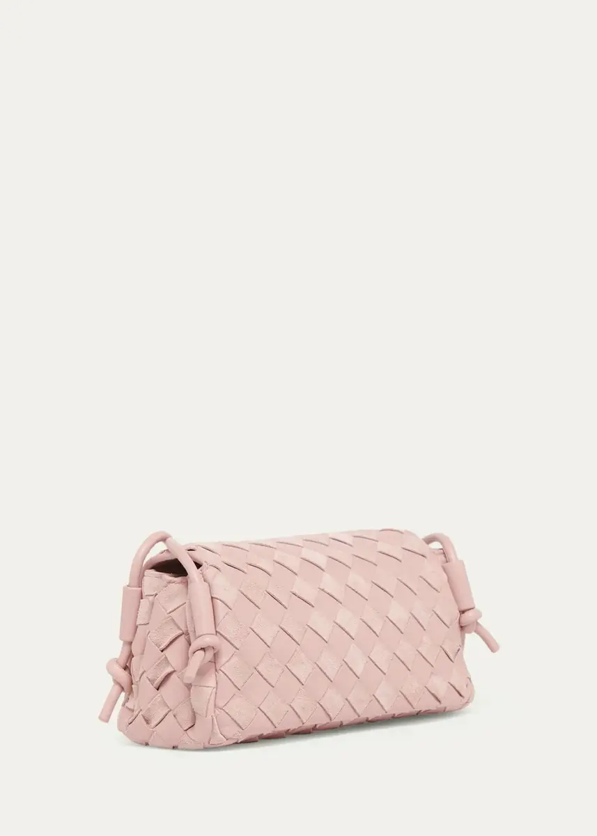Bottega Veneta Notturno Leather & Suede Shoulder Bag | Thumbnail 3