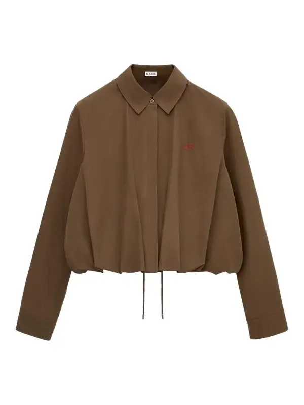 Logo Cotton-Blend Shirt