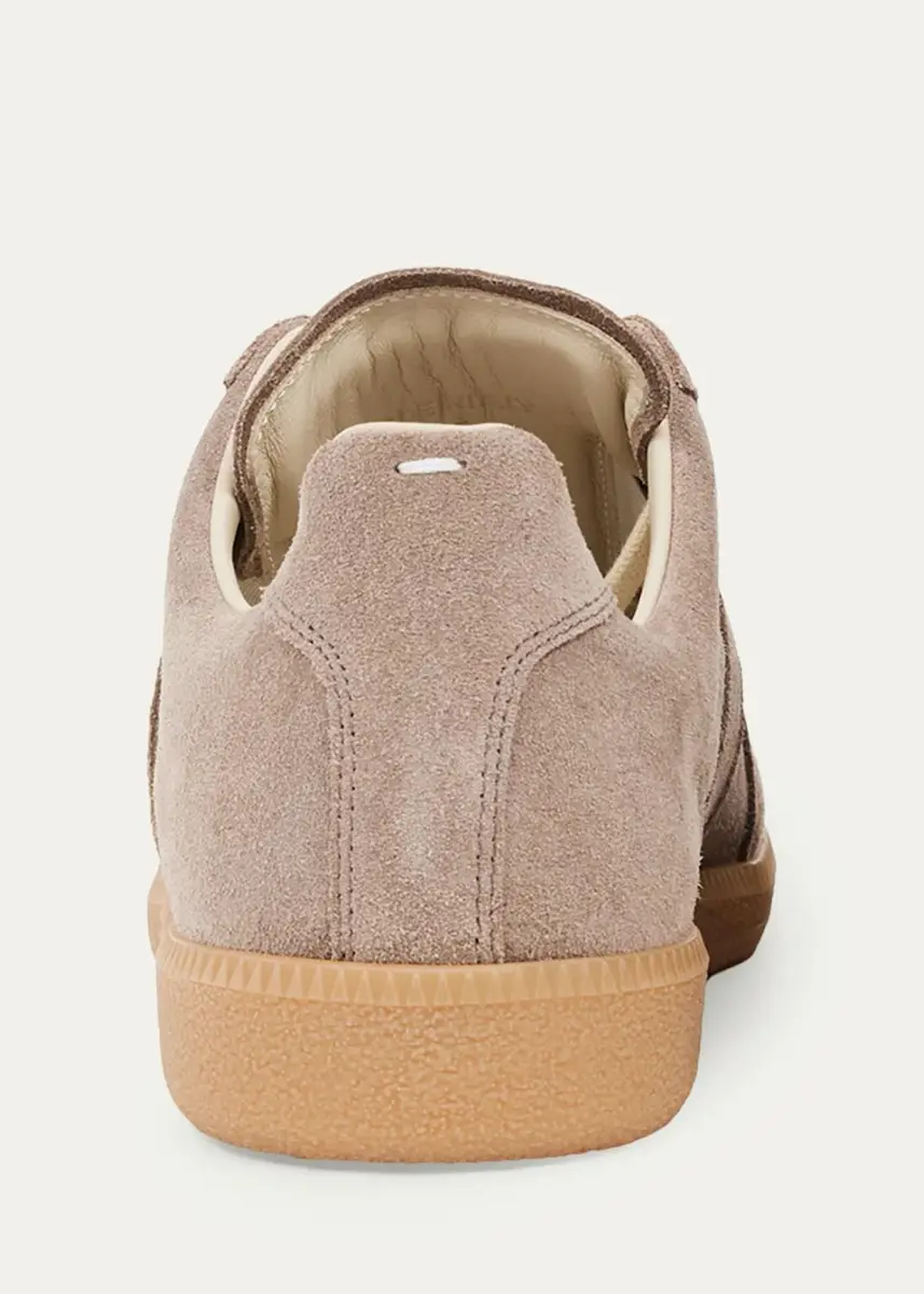 Maison Margiela Men's Replica Suede T-Toe Sneakers | Thumbnail 2