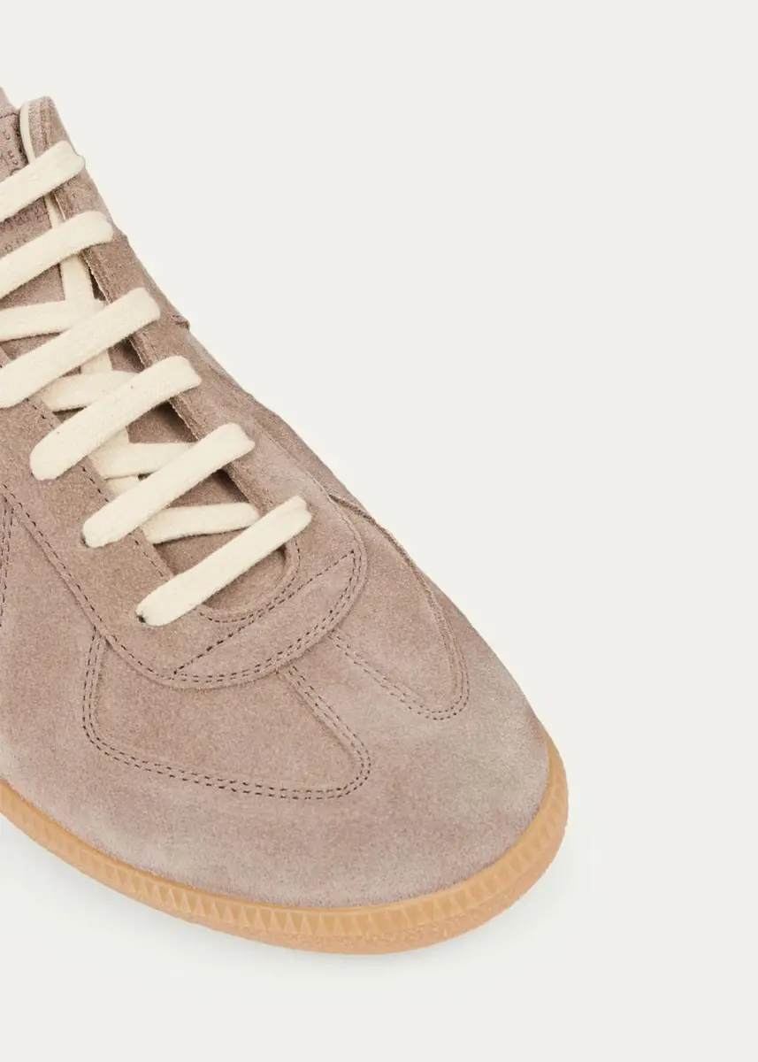 Maison Margiela Men's Replica Suede T-Toe Sneakers | Thumbnail 3
