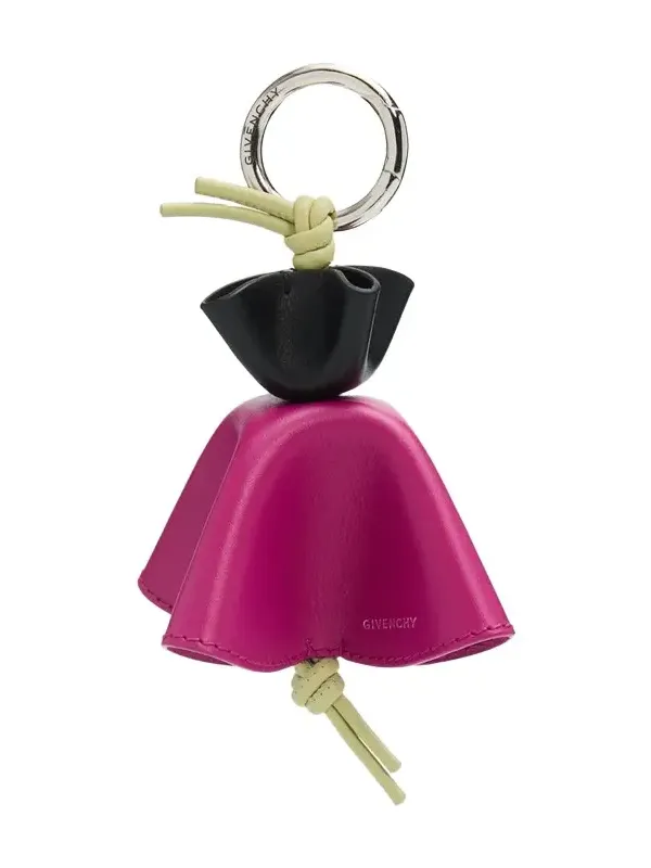 Leather Petal Flower Bag Charms Leather Petal Flower Bag Charms