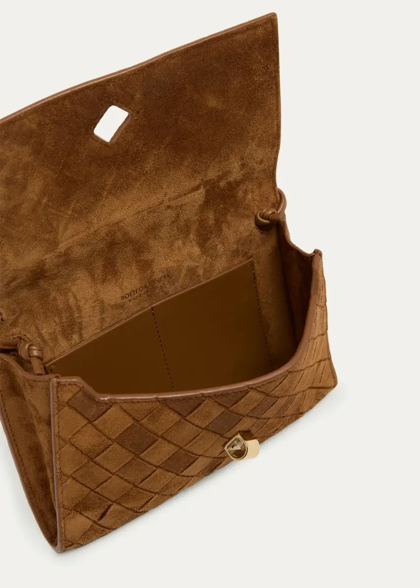 Bottega Veneta Andiamo Leather Wallet-On-Chain | Thumbnail 4 Bottega Veneta Andiamo Leather Wallet-On-Chain | Thumbnail 4