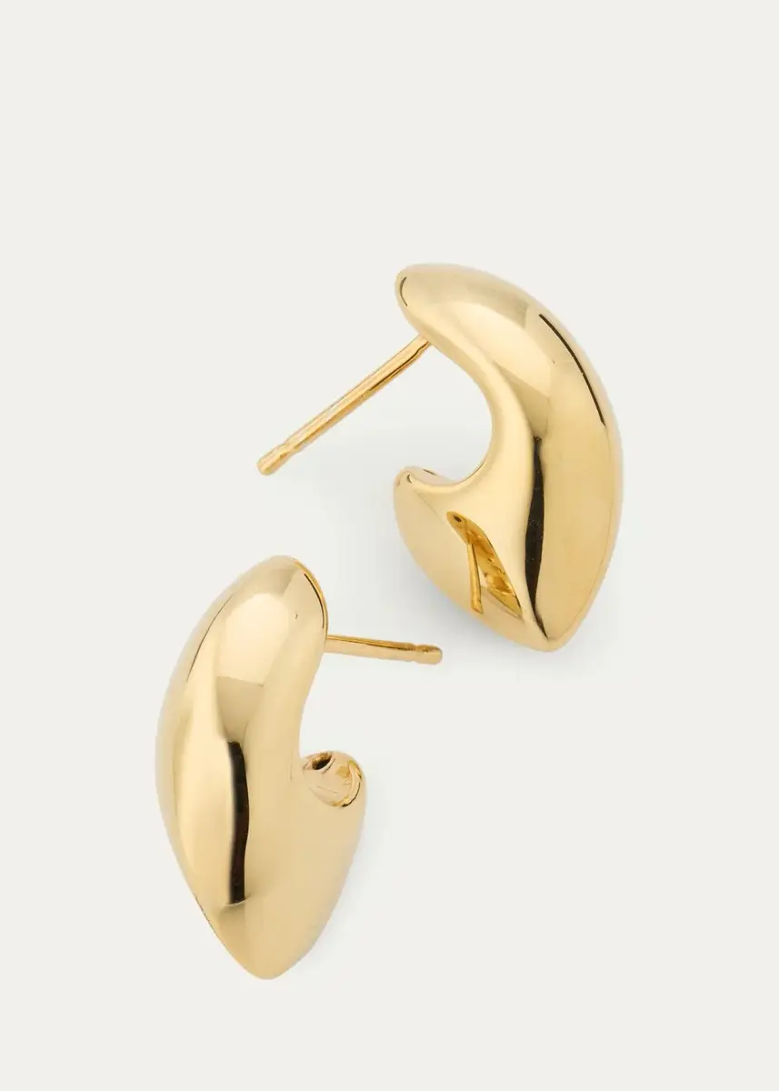 Bottega Veneta Claw-Shaped Drop Earrings | Thumbnail 3 Bottega Veneta Claw-Shaped Drop Earrings | Thumbnail 3