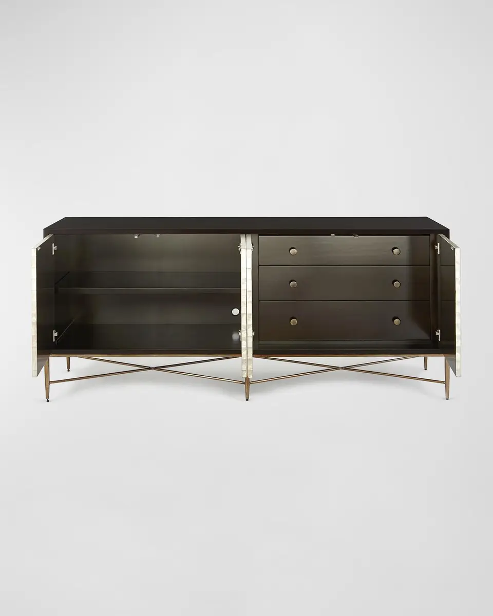 Bernhardt Interiors Adagio Capiz Shell Buffet | Thumbnail 3 Bernhardt Interiors Adagio Capiz Shell Buffet | Thumbnail 3