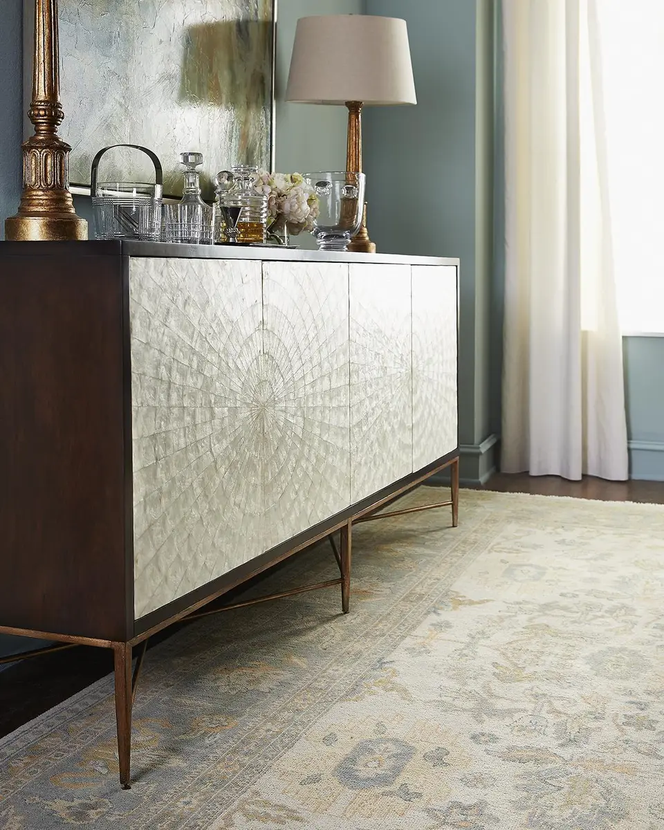 Bernhardt Interiors Adagio Capiz Shell Buffet | Thumbnail 4 Bernhardt Interiors Adagio Capiz Shell Buffet | Thumbnail 4