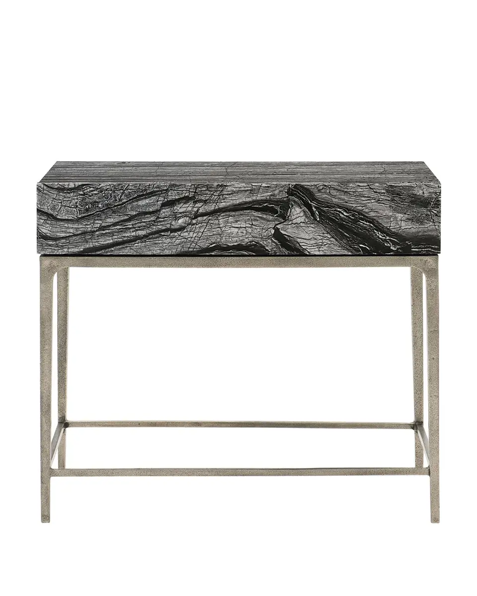 Bernhardt Linea Black Forest Marble Night Stand | Thumbnail 2 Bernhardt Linea Black Forest Marble Night Stand | Thumbnail 2