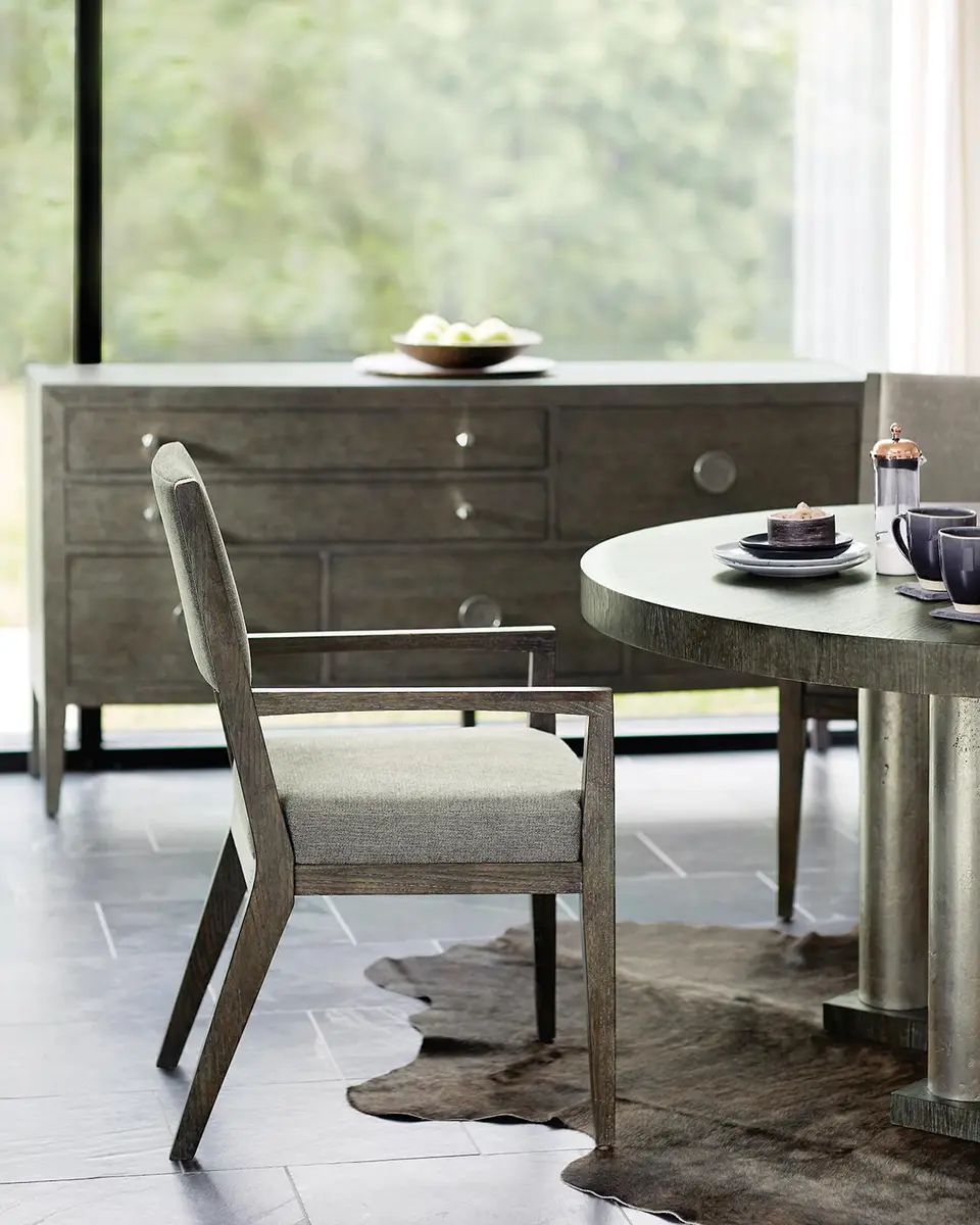 Bernhardt Linea Half-Back Arm Chair | Thumbnail 2