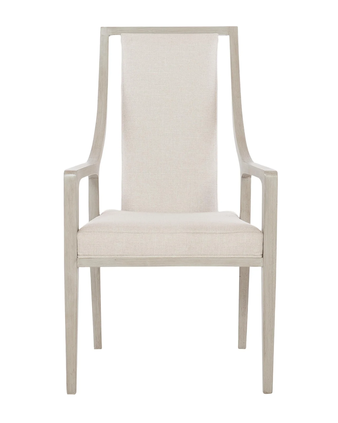 Bernhardt Axiom Cutout Dining Arm Chair (Each)