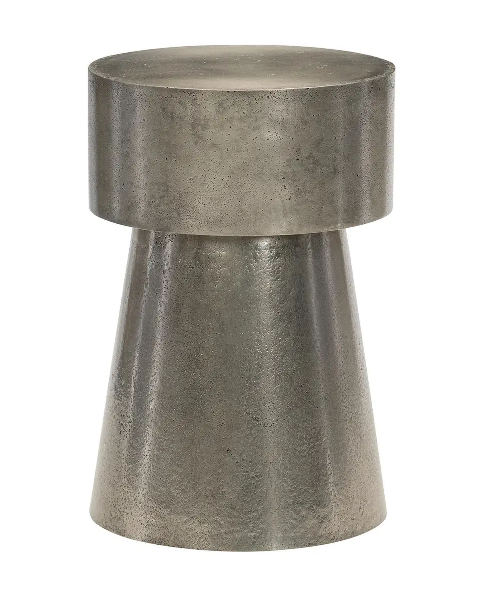 Bernhardt Linea Round Metal Chair-Side Table | Thumbnail 3 Bernhardt Linea Round Metal Chair-Side Table | Thumbnail 3