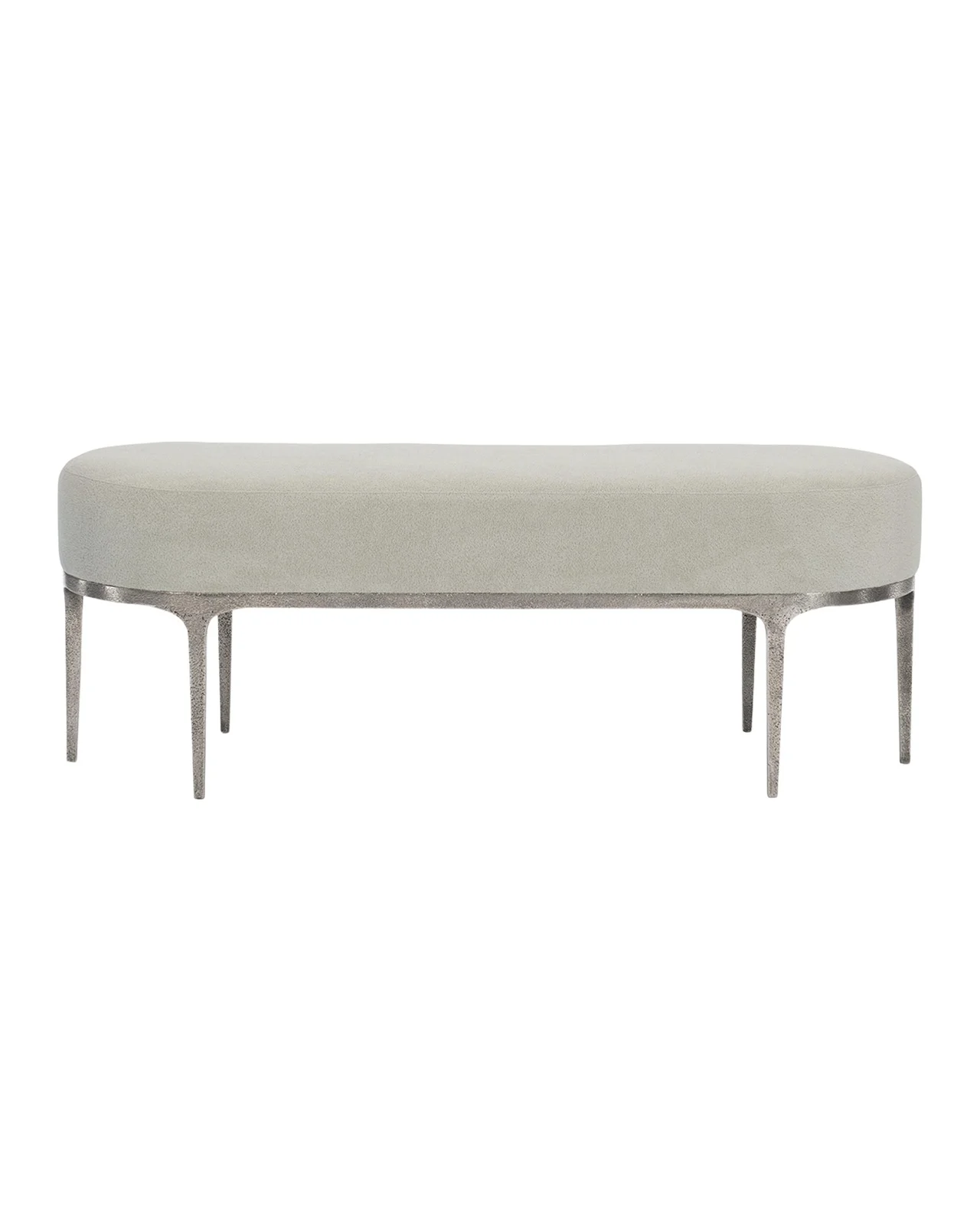 Bernhardt Linea Metal & Upholstered Bench
