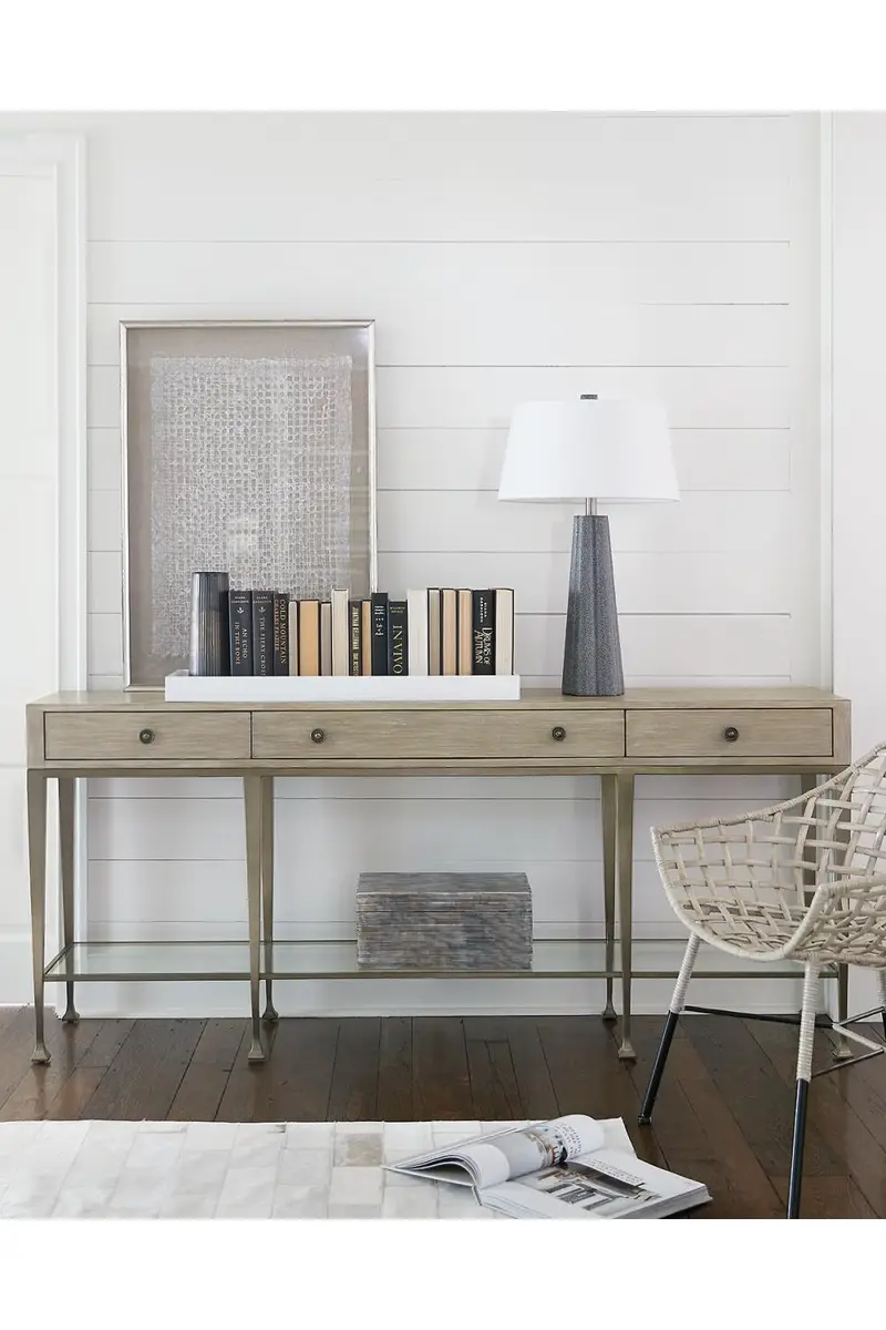 Bernhardt Santa Barbara Metal Base Console Table | Thumbnail 4 Bernhardt Santa Barbara Metal Base Console Table | Thumbnail 4